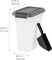 IRIS USA Dog Food Storage Container, Airtight Lid, 2-Cup Scoop, Up to 13 Pounds Pet Food Storage, Dark Gray